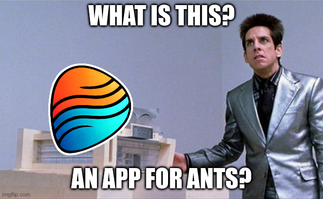Meme de app para hormigas
