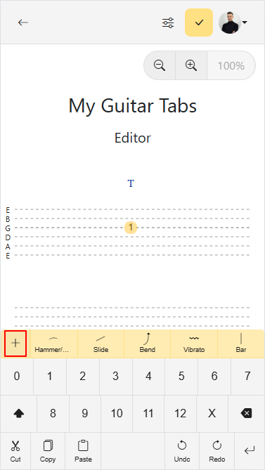 Abrir Teclado de Notaciones