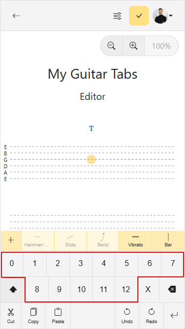 Fret numbers