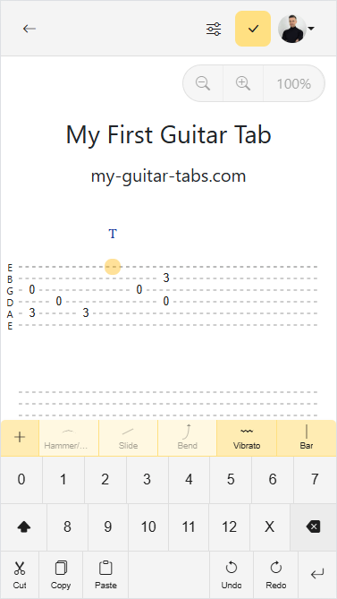 Delete top note on chord