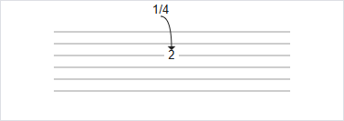 Bend release notation