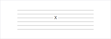 Muted string notation