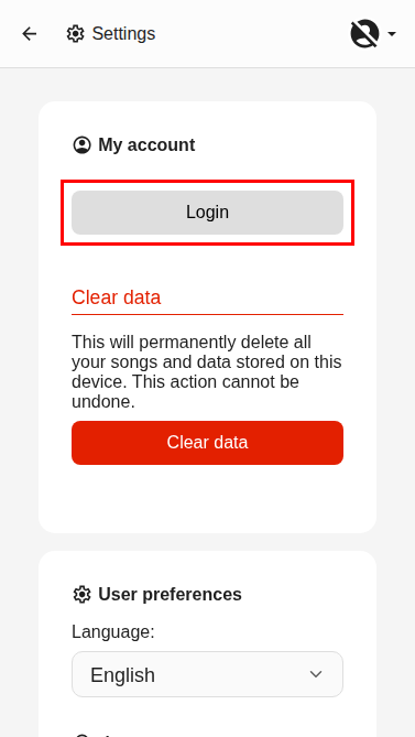Login